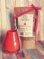 zestaw matero ceramiczne pomaranczowe z ornamentem, bombilla i yerba mate - zielnik jagi.jpg