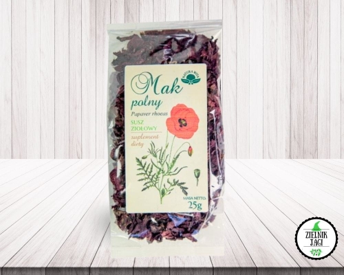 Mak polny kwiat - susz ziołowy 25g Natura Wita.jpg