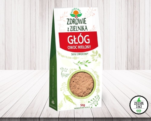 Głóg owoc mielony 50g  Natura Wita.jpg