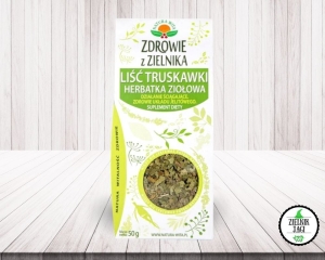 Truskawka liść suplement diety 50g