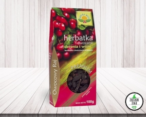 Herbatka z owocami derenia i wiśni Owocowy Raj 100g