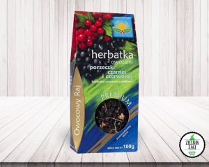 Herbatka z owocami porzeczki czarnej i czerwonej Owocowy Raj 100g