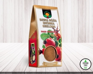 Dzika róża skórka mielona 100g Natura Wita