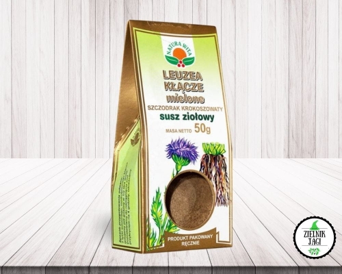 Leuzea kłącze mielone - szczodrak krokoszowaty 50g Natura Wita.jpg