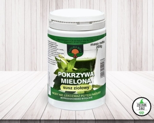 Pokrzywa mielona liść puszka 200g