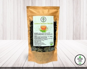 Herbata zielona liściasta Sencha 100g  Zielnik Jagi 
