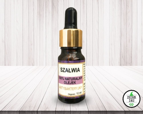 100% Naturalny Eteryczny Olejek Szałwiowy 10ml.jpg