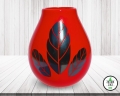 Matero ceramiczne czerwone Hoja Rojo 350 ml.jpg