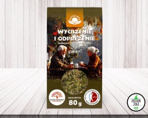 Herbatka ziołowo-owocowa WYCISZENIE I ODPRĘŻENIE 80g