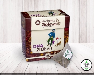 Herbatka ekspresowa DNA ZIOŁ NR 1 suplement diety 20 saszetek