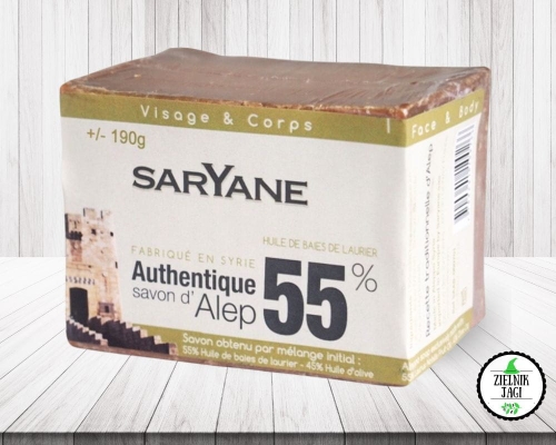 SARYANE Syryjskie mydło Aleppo 55% 200g.jpg
