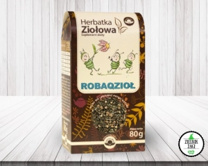 Herbatka ziołowa ROBAQZIOŁ suplement diety 80g