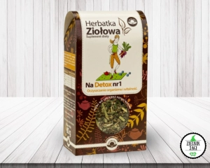 Herbatka NA DETOX nr 1 OCZYSZCZANIE - suplement diety - 80g