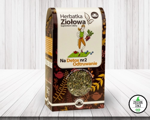 Herbatka NA DETOX nr 2 ODTRUWAJĄCA - suplement diety - 80g.jpg