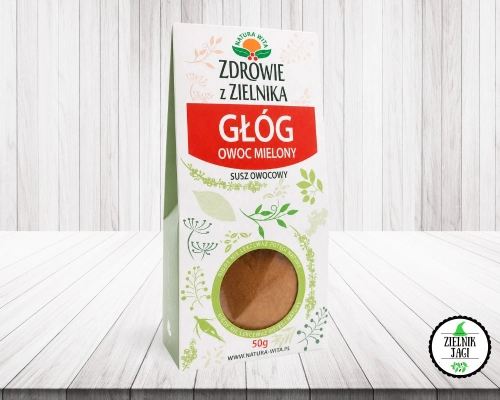 Głóg owoc mielony 50g  Natura Wita.jpg