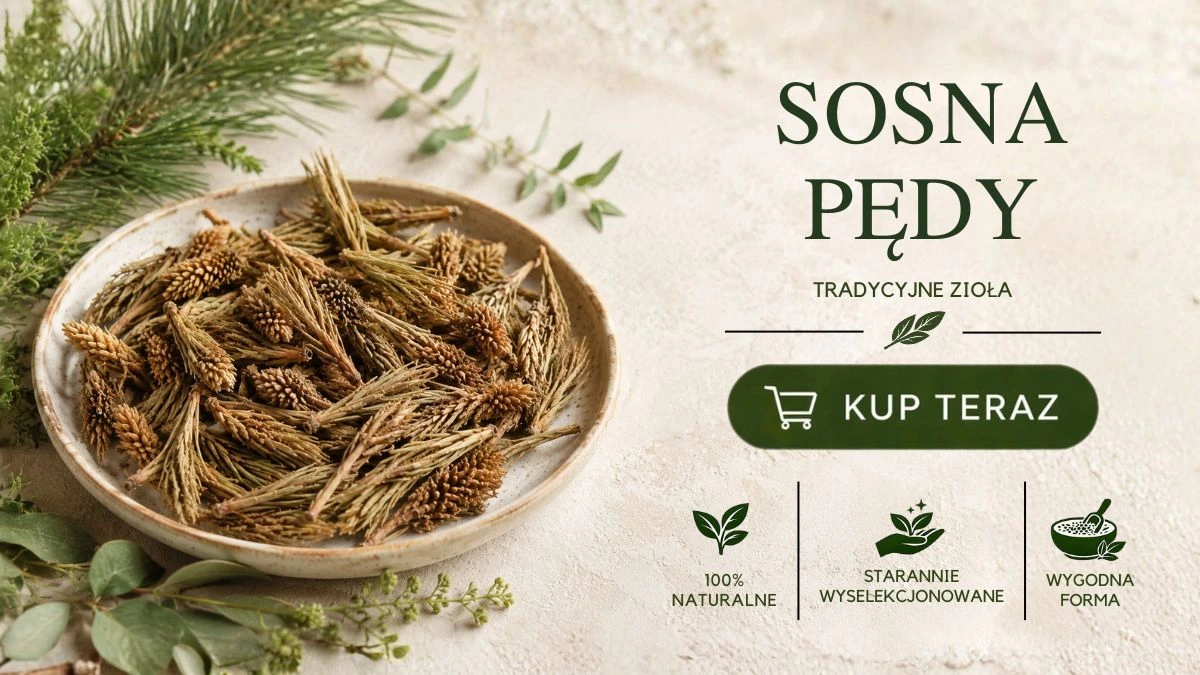 Pędy sosny