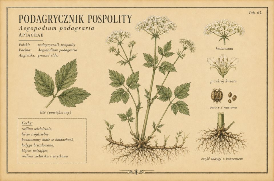 Podagrycznik - na co pomaga?