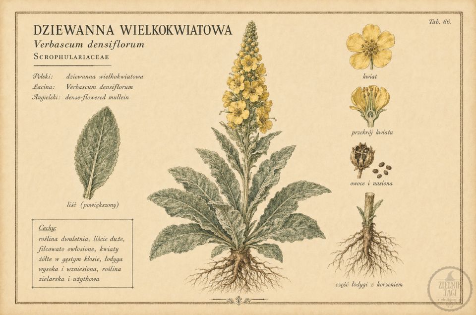 Dziewanna – właściwości królowej łąk